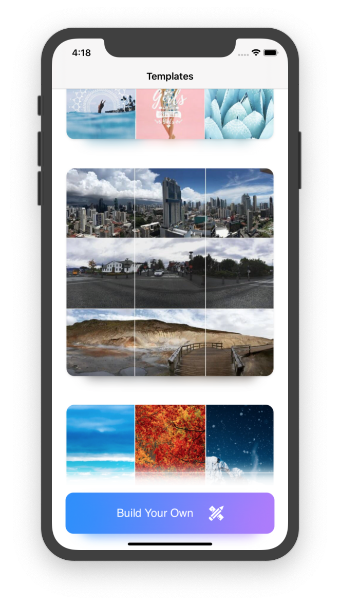 Apps for instagram grid layout bluvse